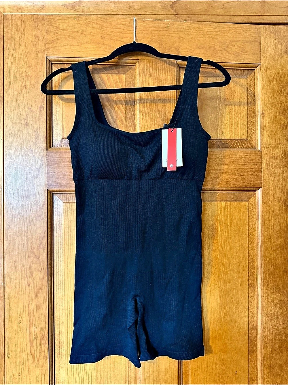 Popilush Go With The Flow Jumpsuit Black NWT